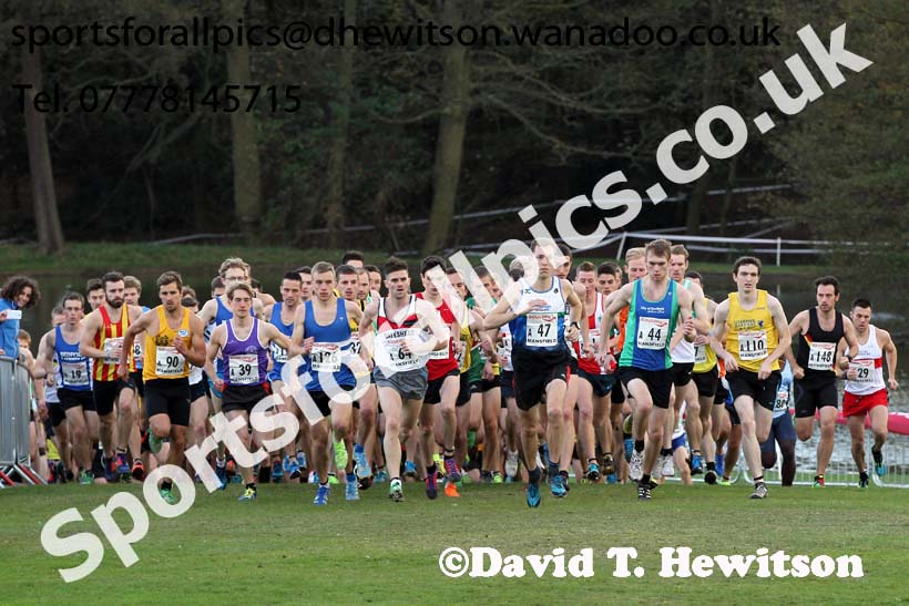 Senior mens National Cross Country Relays. Photo: David T. Hewitson/Sports for All Pics